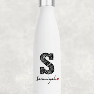 Initial and name bottle