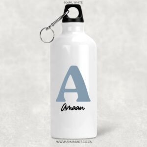 Initial colour name bottle