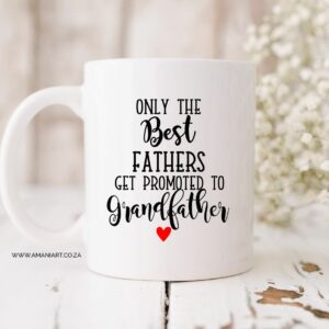 Promoted to grandfather mug