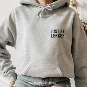 Lekker minimal hoodie