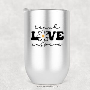 Teach daisy tumbler