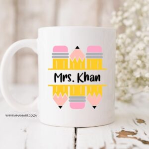 Pencil name 1 mug
