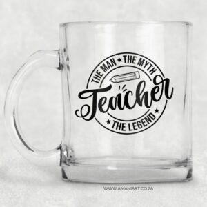 Man myth legend teacher mug