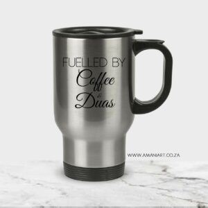 Fuelled by coffee Travel Mug