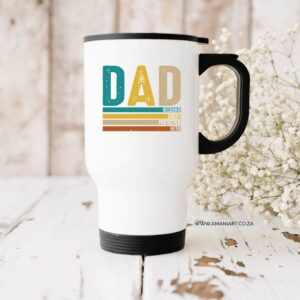 Dad Husband Daddy Travel Mug