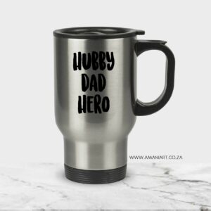 Hubby Dad Hero Travel Mug