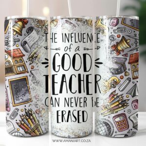 Influence grey skinny tumbler