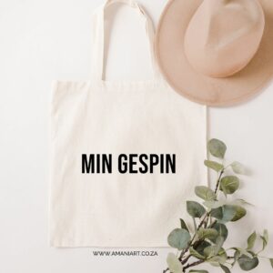 Min gespin tote