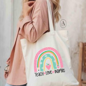 Teach Love Inspire 2 tote