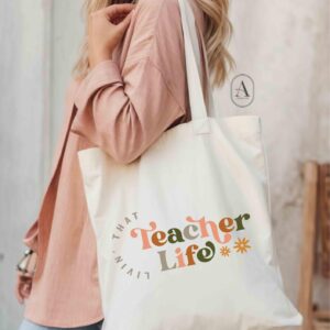 Teacher life tote