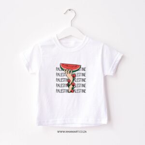 Palestine 60 kids tee