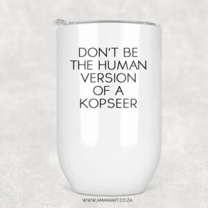 Kopseer tumbler