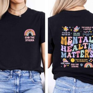 Mental Health Double Sided tee