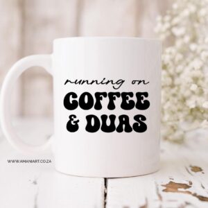 Running on coffee 1 mug