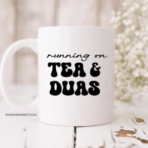 Running on tea 1 mug