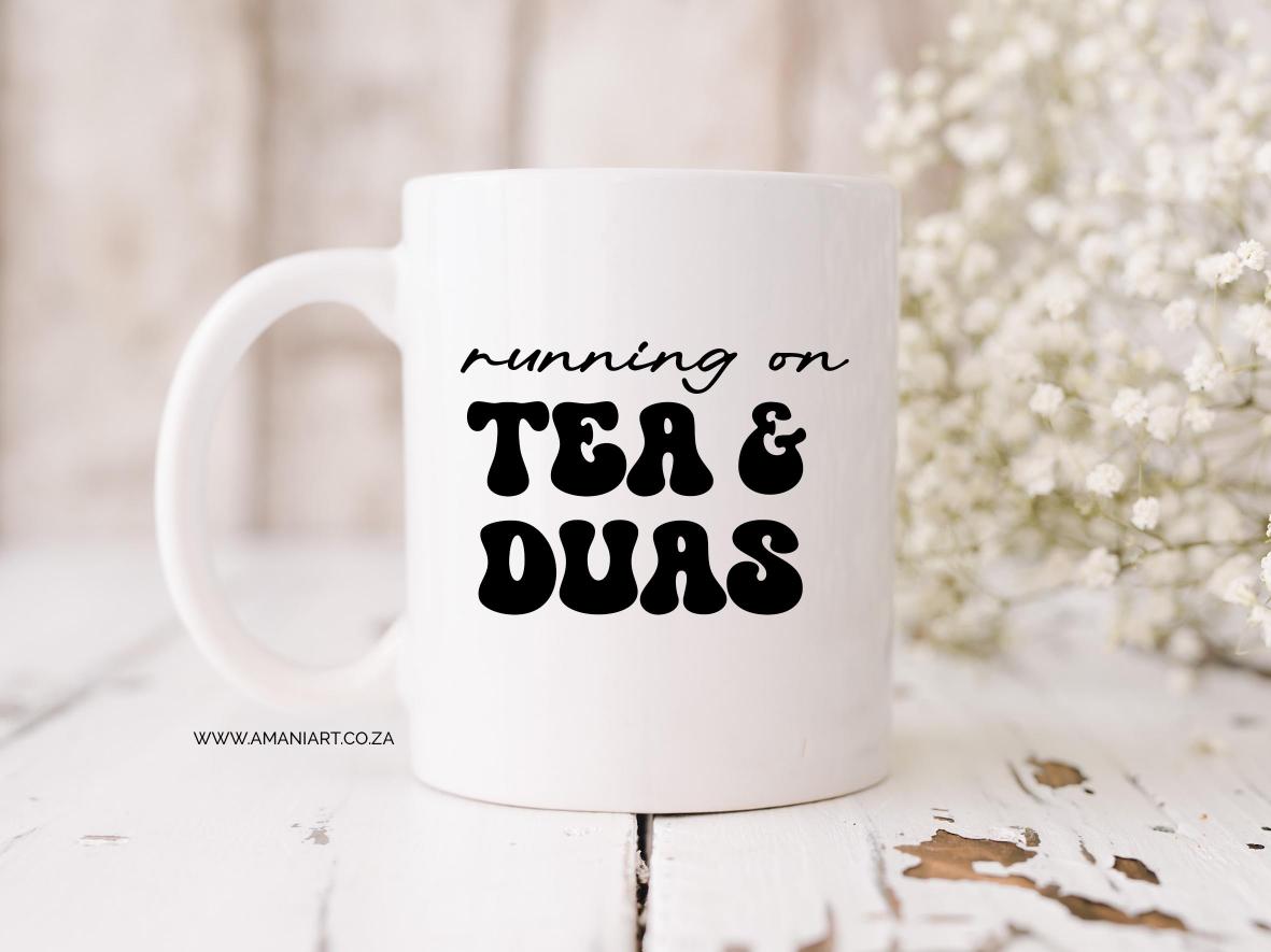 Running on tea 1 mug