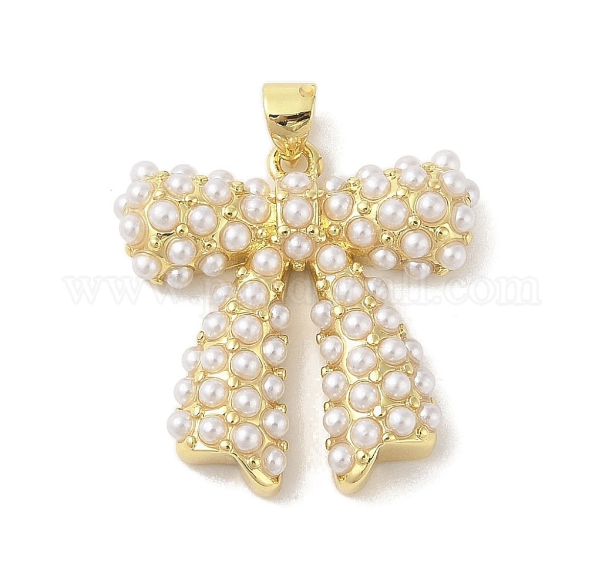 Pearl Bow Charm