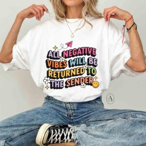 Negative vibes tee