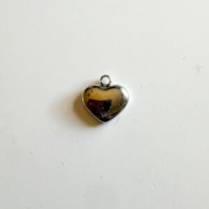 Silver Heart 1 Charm