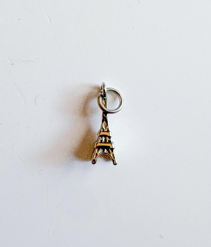 Silver Eiffel Tower Charm