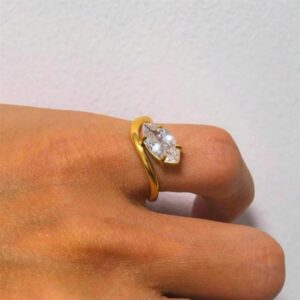 Marquise Sideways Ring