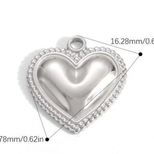 Silver Heart Charm