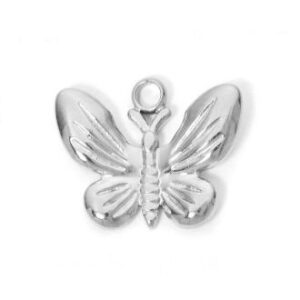 Silver Butterfly Charm