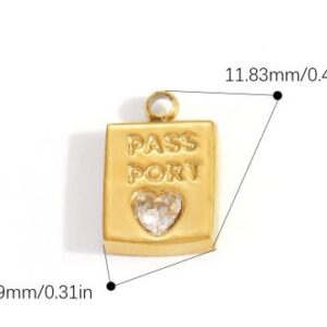 Passport Charm