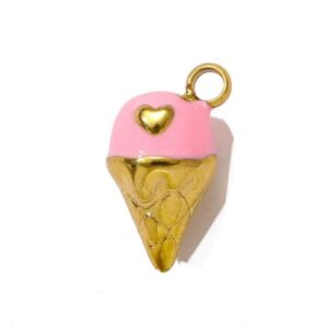 Pink Ice cream Charm