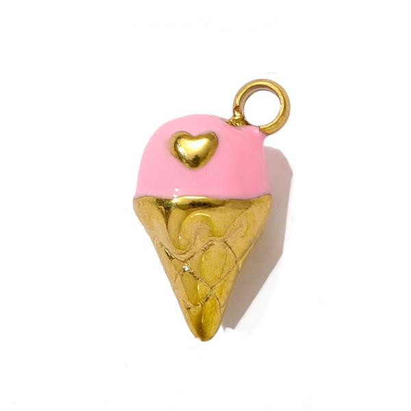 Pink Ice cream Charm