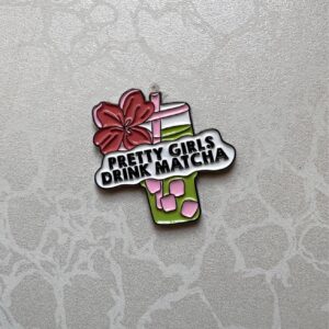 Drink Matcha phone sticker
