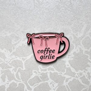 Coffee girlie phone sticker