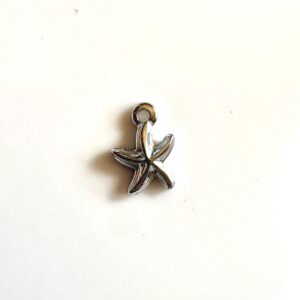 Silver Star Fish Charm