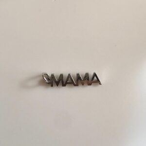 Silver mama Charm