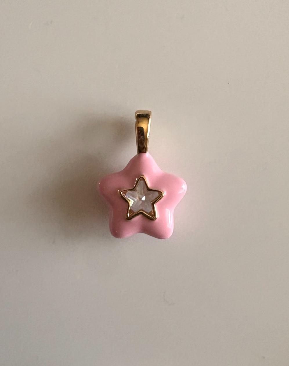 Pink star 2 Charm