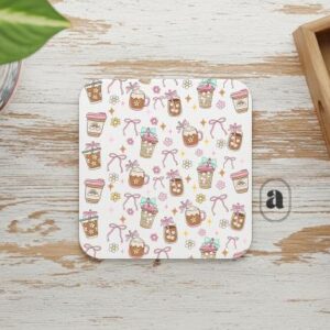 Iced coffee coaster