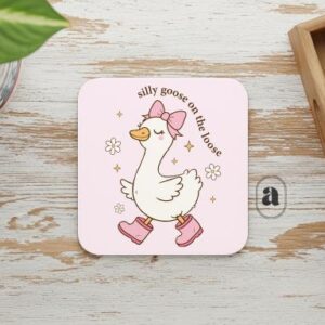 Silly goose coaster