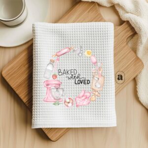 Baked with love Kitchen towel